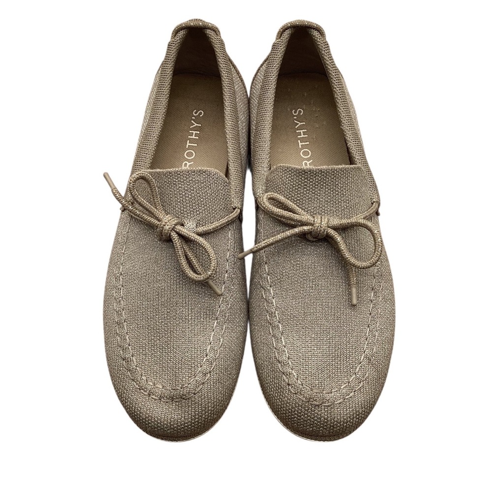 Rothy's Knit Moccasin Loafers in Taupe - Picture 2 of 9
